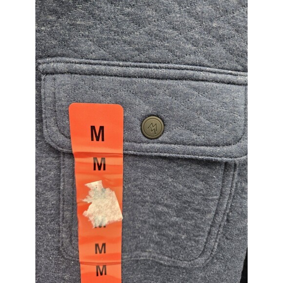 New Cloudveil Medium Quilted Snap-button Shirt/Jacket with Pockets - Retail $200 - Picture 6 of 12